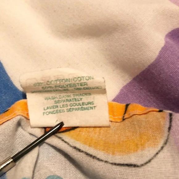 Vtg Disney Winnie  the Pooh Twin Size Flat Sheet 92x61 Tigger - Picture 5 of 16